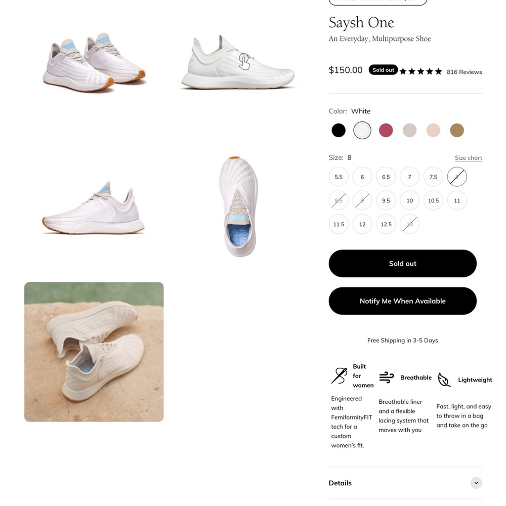 Women’s Saysh tennis shoes